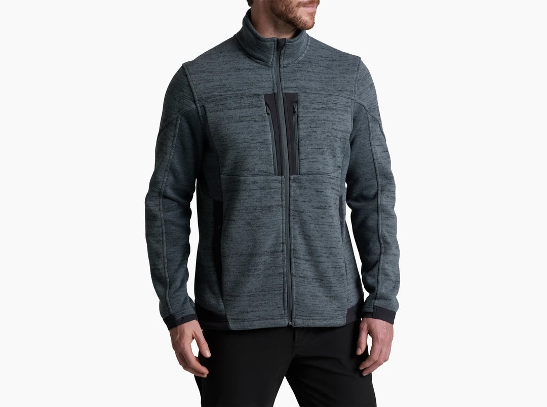 Aktivator Fleece Full Zip- Steel Blue